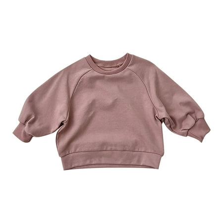 TIREOW Soft Sweatshirts for Children s Toddler Kids Baby Boys Girls Daily Outdoor Basic Crewneck Pullover Autumn Winter Children s Solid Coat Tops Daily Athleisure Pullover
TIREOW Soft Sweatshirts for Children s Toddler Kids Baby Boys Girls Daily Outdoor Basic Crewneck Pullover Autumn Winter Children s Solid Coat Tops Daily Athleisure Pullover
