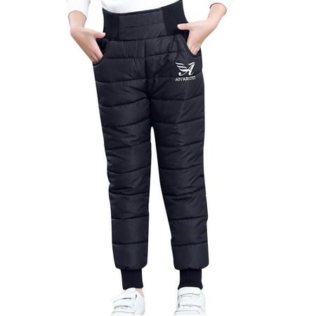 Ydojg Toddler Casual Pants Little Girls Boys Snow Pants Thick Winter Warm Lined Kids Pants Girl Activewear Clothes Snow Wear Outfits For 3-4 Years
Ydojg Toddler Casual Pants Little Girls Boys Snow Pants Thick Winter Warm Lined Kids Pants Girl Activewear Clothes Snow Wear Outfits For 3-4 Years