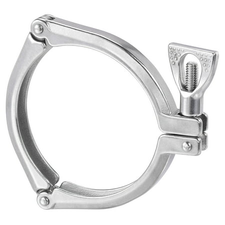 Uxcell 3.5 304 Stainless Steel Single Pin Vacuum Pipe Clamp with Wing Nut for Ferrule
Uxcell 3.5 304 Stainless Steel Single Pin Vacuum Pipe Clamp with Wing Nut for Ferrule