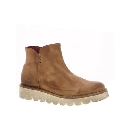 Bed Stu Womens Lydyi Leather Lug Sole Booties Brown 9.5 Medium (B M)