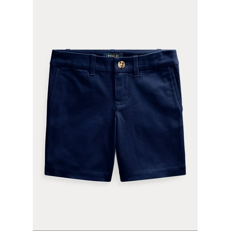 Ralph Lauren FRENCH NAVY Girls Stretch Chino Bermuda Short US 2T