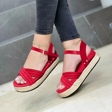 Women s Ladies Fashion Casual Solid Open Toe Platforms Sandals Beach Shoes Black 6.17923
Women s Ladies Fashion Casual Solid Open Toe Platforms Sandals Beach Shoes Black 6.17923