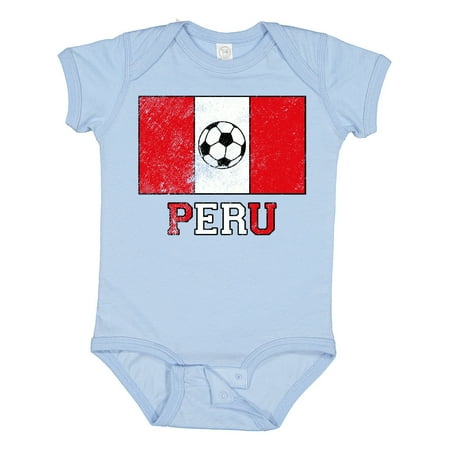 Inktastic Peruvian Soccer Gift Baby Boy or Baby Girl Bodysuit