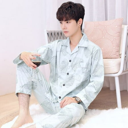DanceeMangoo New Style Mens Pajamas Set Spring Autumn Warm Cotton men Pajamas Sets Long Sleeve Sleepwear Top +Pant Leisure Wear Cloth
DanceeMangoo New Style Mens Pajamas Set Spring Autumn Warm Cotton men Pajamas Sets Long Sleeve Sleepwear Top +Pant Leisure Wear Cloth