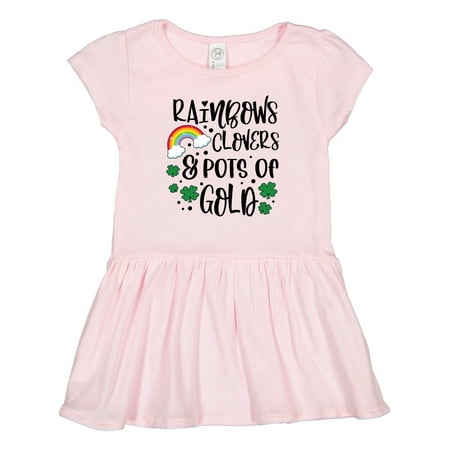 Inktastic St. Patrick s Day Rainbows Clovers & Pots of Gold Gift Toddler Girl Dress
Inktastic St. Patrick s Day Rainbows Clovers & Pots of Gold Gift Toddler Girl Dress
