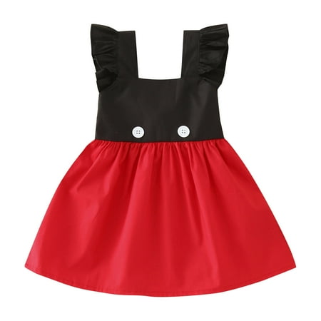 TAIAOJING Toddler Girls Floral Casual Dress Fly Sleeve Patchwork Bowknot Princess Dress 2-3 Years
TAIAOJING Toddler Girls Floral Casual Dress Fly Sleeve Patchwork Bowknot Princess Dress 2-3 Years
