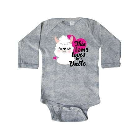 Inktastic Valentines Day This Llama Loves Her Uncle Gift Baby Girl Long Sleeve Bodysuit
Inktastic Valentines Day This Llama Loves Her Uncle Gift Baby Girl Long Sleeve Bodysuit