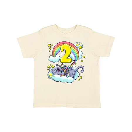Inktastic 2nd Birthday Unicorn Cat Rainbow Gift Toddler Boy or Toddler Girl T-Shirt
Inktastic 2nd Birthday Unicorn Cat Rainbow Gift Toddler Boy or Toddler Girl T-Shirt