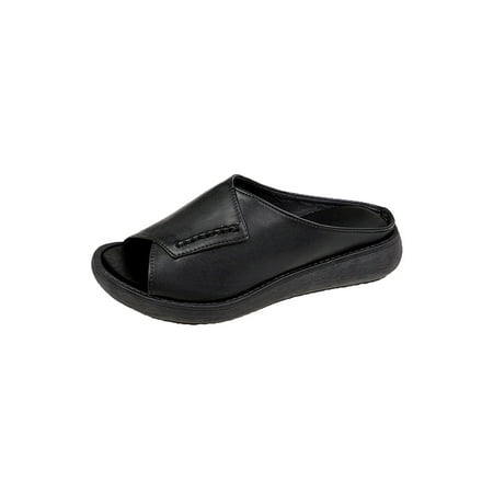 Gomelly Womens Platform Sandals Summer Slippers Comfort Mules Slides Non-Slip Casual Shoes Ladies Shoe Black 5.5
Gomelly Womens Platform Sandals Summer Slippers Comfort Mules Slides Non-Slip Casual Shoes Ladies Shoe Black 5.5