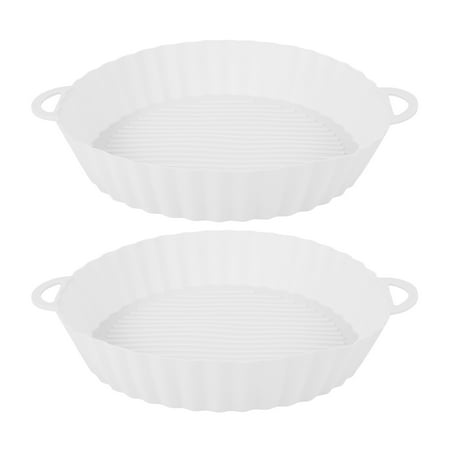 2Pcs Air Fryer Silicone Pot Reusable Air Fryer Silicone Liner Heat Resistant Round Air Fryer Basket
2Pcs Air Fryer Silicone Pot Reusable Air Fryer Silicone Liner Heat Resistant Round Air Fryer Basket