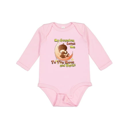 Inktastic My Grandma Loves Me to the Moon and Back Gift Baby Boy or Baby Girl Long Sleeve Bodysuit
Inktastic My Grandma Loves Me to the Moon and Back Gift Baby Boy or Baby Girl Long Sleeve Bodysuit