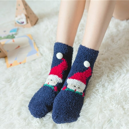 Qazqa Women s Christmas Printed Socks Cute Warm Comfortable Socks Home Socks