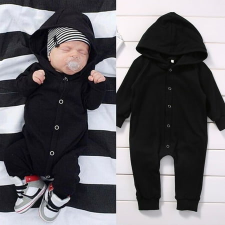 Toddler Infant Newborn Baby Boy Romper Jumpsuit Playsuit Clothes Outfits 0-24M
