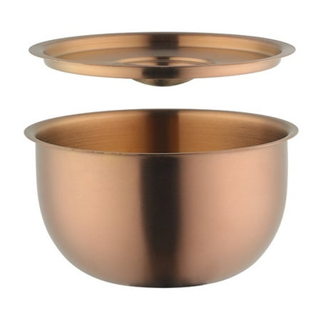 

UDIYO Rice Bowls Rice Bowls Anti-Scalding Multi-purpose Heart-resistant Korean Style Stainless Steel Bowls for Kitchen