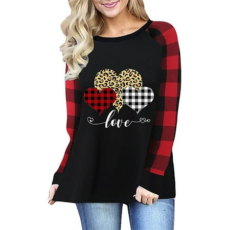 Ziloco Women s Loose Fashion Plaid Stitching Long-sleeved Tops Autumn Blouse sleeveless tops for women black corset tops for women Black XXL
Ziloco Women s Loose Fashion Plaid Stitching Long-sleeved Tops Autumn Blouse sleeveless tops for women black corset tops for women Black XXL