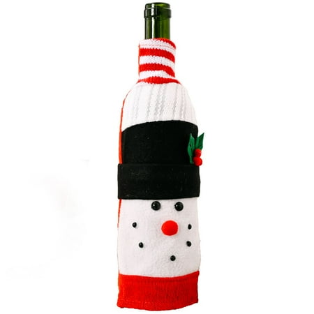 Holiday Decoration Santa Claus Snowman Christmas Decoration Wine Bottle Bag Wine Bottle Cover Red Wine Bottle Cover Christmas B
Holiday Decoration Santa Claus Snowman Christmas Decoration Wine Bottle Bag Wine Bottle Cover Red Wine Bottle Cover Christmas B