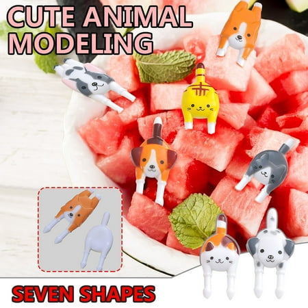 NIUREDLTD Cat Cartoon Fruit Set Creative Dog Teeth Fork Two Fork Children Fruit Kitchenï¼Dining & Bar
NIUREDLTD Cat Cartoon Fruit Set Creative Dog Teeth Fork Two Fork Children Fruit Kitchenï¼Dining & Bar