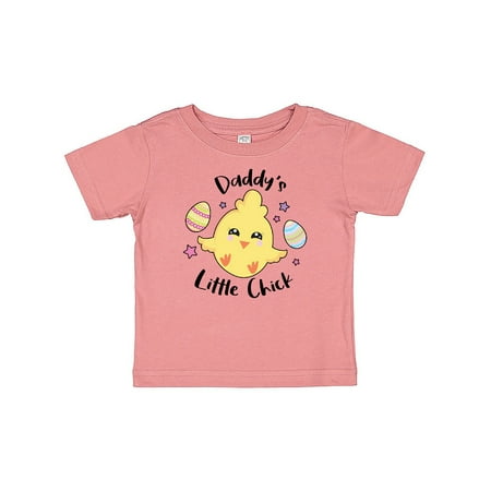 Inktastic Happy Easter Daddy s Little Chick Gift Baby Girl T-Shirt