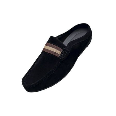 UKAP Men Loafers Moccasin Mules Slip On Flats Casual Boat Shoes Mens Slide Slippers Closed Toe Comfort Black 7.5
UKAP Men Loafers Moccasin Mules Slip On Flats Casual Boat Shoes Mens Slide Slippers Closed Toe Comfort Black 7.5