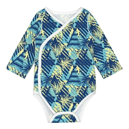 Matuu Hawaiian Style for Baby Long-Sleeve Bodysuit Soft Cotton Comfortable and Breathable Perfect for Newborns and Infants
Matuu Hawaiian Style for Baby Long-Sleeve Bodysuit Soft Cotton Comfortable and Breathable Perfect for Newborns and Infants