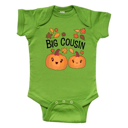 Inktastic Big Cousin Pumpkins with Fall Leaves Gift Baby Boy or Baby Girl Bodysuit
Inktastic Big Cousin Pumpkins with Fall Leaves Gift Baby Boy or Baby Girl Bodysuit