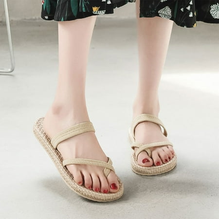 Hvyesh Flat Sandals for Women Casual Summer New Summer Flat Shoes Casual Slip-Toe Sandals Clip Toe Slippers Size 5.5
Hvyesh Flat Sandals for Women Casual Summer New Summer Flat Shoes Casual Slip-Toe Sandals Clip Toe Slippers Size 5.5