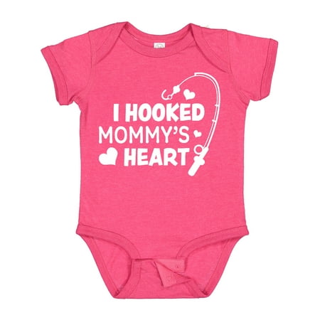 Inktastic I Hooked Mommy s Heart with Fishing Rod Gift Baby Boy or Baby Girl Bodysuit
Inktastic I Hooked Mommy s Heart with Fishing Rod Gift Baby Boy or Baby Girl Bodysuit