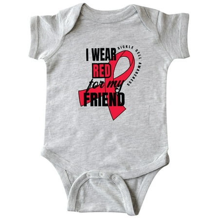 Inktastic Sickle Cell Awareness I Wear Red For My Friend Gift Baby Boy or Baby Girl Bodysuit
Inktastic Sickle Cell Awareness I Wear Red For My Friend Gift Baby Boy or Baby Girl Bodysuit