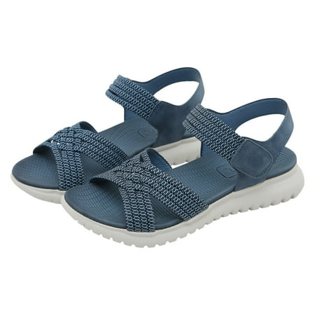 Yzengfg New Summer Sandals For Women Lightweight Sporty Comfortable Rubber Band Large Size Sandals Women Flat Sandals for Summer
Yzengfg New Summer Sandals For Women Lightweight Sporty Comfortable Rubber Band Large Size Sandals Women Flat Sandals for Summer