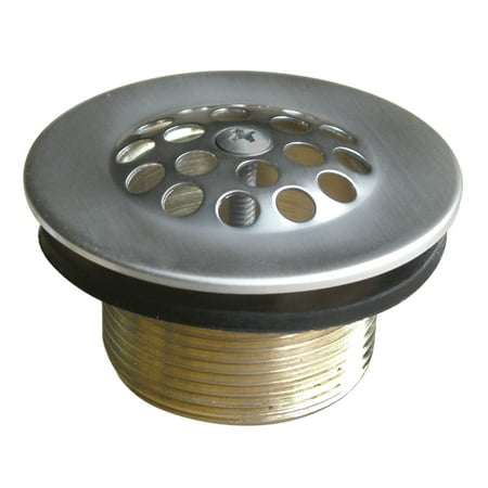 Kingston Brass DTL208 Tub Drain Strainer and Grid Brushed Nickel