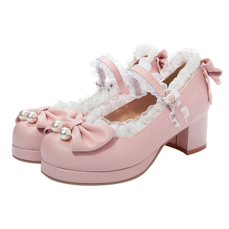 NUOLUX Shoes Round Toe Heel Platformmary Chunky Pumps Heels High Dress Pumpshoe Bucklebow Flat Boots Retroskippy School Outdoor
NUOLUX Shoes Round Toe Heel Platformmary Chunky Pumps Heels High Dress Pumpshoe Bucklebow Flat Boots Retroskippy School Outdoor