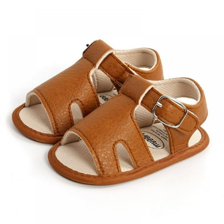 Stibadium Baby Boys Girls Summer Sandals Closed-Toe Infant Soft Rubber Sole Outdoor Shoes for Toddler First Walkers
Stibadium Baby Boys Girls Summer Sandals Closed-Toe Infant Soft Rubber Sole Outdoor Shoes for Toddler First Walkers