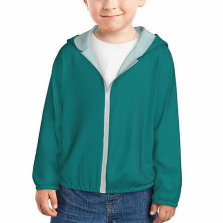 Lukts Teal Print Children s Long-Sleeved Sun Protection Clothing Hooded Sweatshirts for Boys and Girls Outdoor Sports-3 Years
Lukts Teal Print Children s Long-Sleeved Sun Protection Clothing Hooded Sweatshirts for Boys and Girls Outdoor Sports-3 Years
