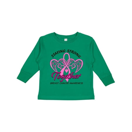 Inktastic Staying Strong Together with Pink Breast Cancer Ribbon Gift Toddler Boy or Toddler Girl Long Sleeve T-Shirt
Inktastic Staying Strong Together with Pink Breast Cancer Ribbon Gift Toddler Boy or Toddler Girl Long Sleeve T-Shirt
