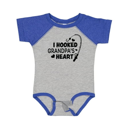 Inktastic I Hooked Grandpa s Heart with Fishing Rod Gift Baby Boy or Baby Girl Bodysuit
Inktastic I Hooked Grandpa s Heart with Fishing Rod Gift Baby Boy or Baby Girl Bodysuit