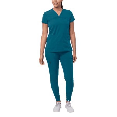 Adar Pro Movement Booster Scrub Set For Women - Sweetheart V-Neck Scrub Top & Yoga Jogger Scrub Pants
Adar Pro Movement Booster Scrub Set For Women - Sweetheart V-Neck Scrub Top & Yoga Jogger Scrub Pants