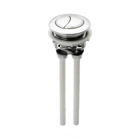 Round Dual Flush Toilet Tank Button Flush Toilet Tank Valve Bathroom Accessories