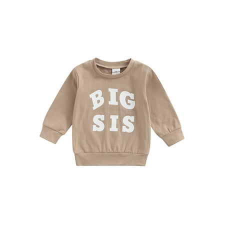 Frobukio Baby Girls Casual Sweatshirt Letter Print Long Sleeve Round Neck Pullover Tops Coffee 12-18 Months
Frobukio Baby Girls Casual Sweatshirt Letter Print Long Sleeve Round Neck Pullover Tops Coffee 12-18 Months