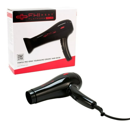 FHI Heat Platform Plus Vortex Pro Ionic Ceramic Hair Dryer 1800W, BLACK, DRY7007