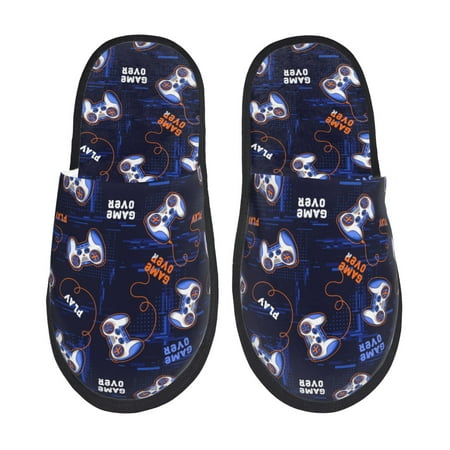 Noikeo Game Pads Pattern Cozy Slippers Indoor for Women and Mens Fuzzy House Shoes Soft Plush Warm Slip-on Slippers-Large
Noikeo Game Pads Pattern Cozy Slippers Indoor for Women and Mens Fuzzy House Shoes Soft Plush Warm Slip-on Slippers-Large