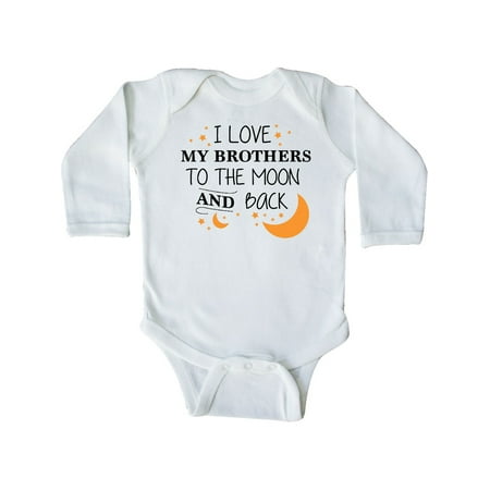 Inktastic I Love My Brothers To The Moon and Back Gift Baby Boy or Baby Girl Long Sleeve Bodysuit
Inktastic I Love My Brothers To The Moon and Back Gift Baby Boy or Baby Girl Long Sleeve Bodysuit