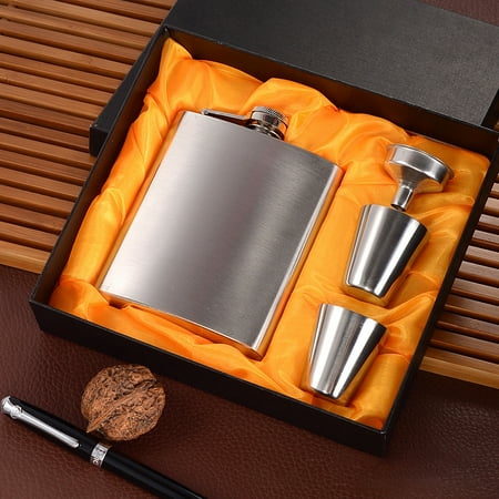 Hip Flask Stainless Steel Wine Bottle Portable Container Pocket Wine Hip Flask Pot Cap Funnel Drinkware Set For Outdoor
Hip Flask Stainless Steel Wine Bottle Portable Container Pocket Wine Hip Flask Pot Cap Funnel Drinkware Set For Outdoor