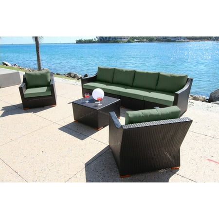 Bellini Home and Garden Cava 7-Piece Deep Seating Sofa Set