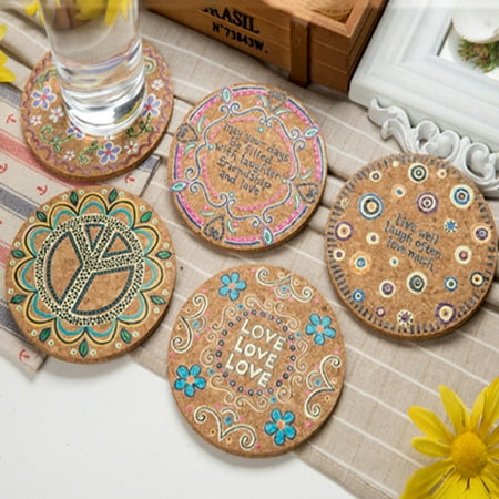 Poseidon 4Pcs Drink Coasters Round Heat Insulation Natural Cork Cup Mat Tabletop Decor
Poseidon 4Pcs Drink Coasters Round Heat Insulation Natural Cork Cup Mat Tabletop Decor