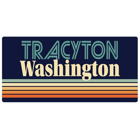 Tracyton Washington 5 x 2.5-Inch Fridge Magnet Retro Design