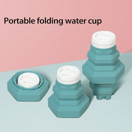 500ML Collapsible Water Bottle Hexagon Expandable Food Grade BPA Free Silicone Portable Folding Outdoor Camping Sports Cup Outdoor Supplies
500ML Collapsible Water Bottle Hexagon Expandable Food Grade BPA Free Silicone Portable Folding Outdoor Camping Sports Cup Outdoor Supplies