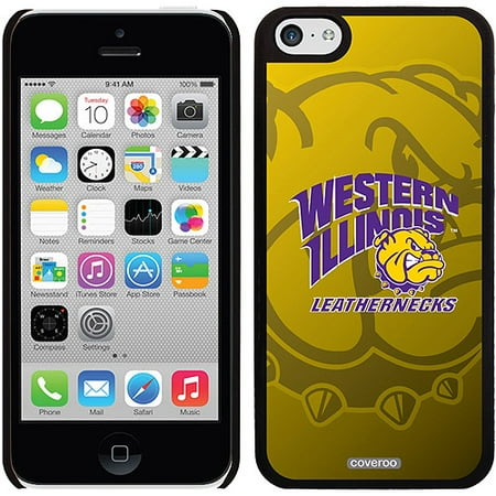 Western Illinois Watermark Design on iPhone 5c Thinshield Snap-On Case by Coveroo