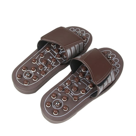 1 Pair Slippers Massage Household Slippers Skid Resistant Durable Comfortable for Men Daily Wear Foot Care Size M (Brown)
1 Pair Slippers Massage Household Slippers Skid Resistant Durable Comfortable for Men Daily Wear Foot Care Size M (Brown)