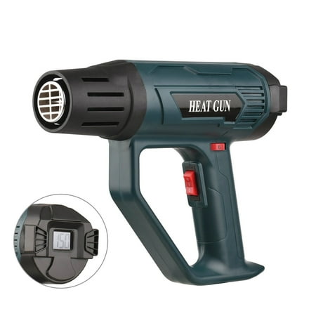 CACAGOO Hot Air Blower 2000W High Power Heavy Duty Fast Electronic Digital Display Heat Hot Air Handheld Air Adjustable Temperature Rapid Heating for Handicrafts Shrink Packaging Remove Paint -
CACAGOO Hot Air Blower 2000W High Power Heavy Duty Fast Electronic Digital Display Heat Hot Air Handheld Air Adjustable Temperature Rapid Heating for Handicrafts Shrink Packaging Remove Paint -