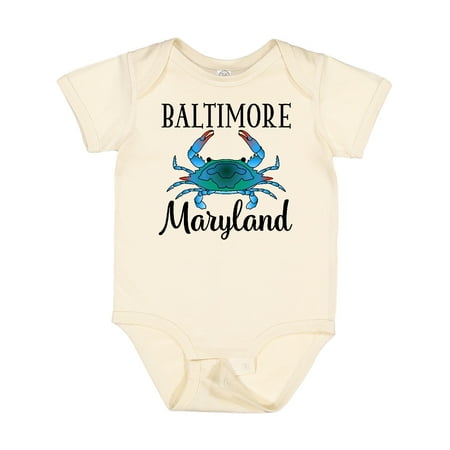 Inktastic Baltimore Maryland Vacation Blue Crab Gift Baby Boy or Baby Girl Bodysuit
Inktastic Baltimore Maryland Vacation Blue Crab Gift Baby Boy or Baby Girl Bodysuit